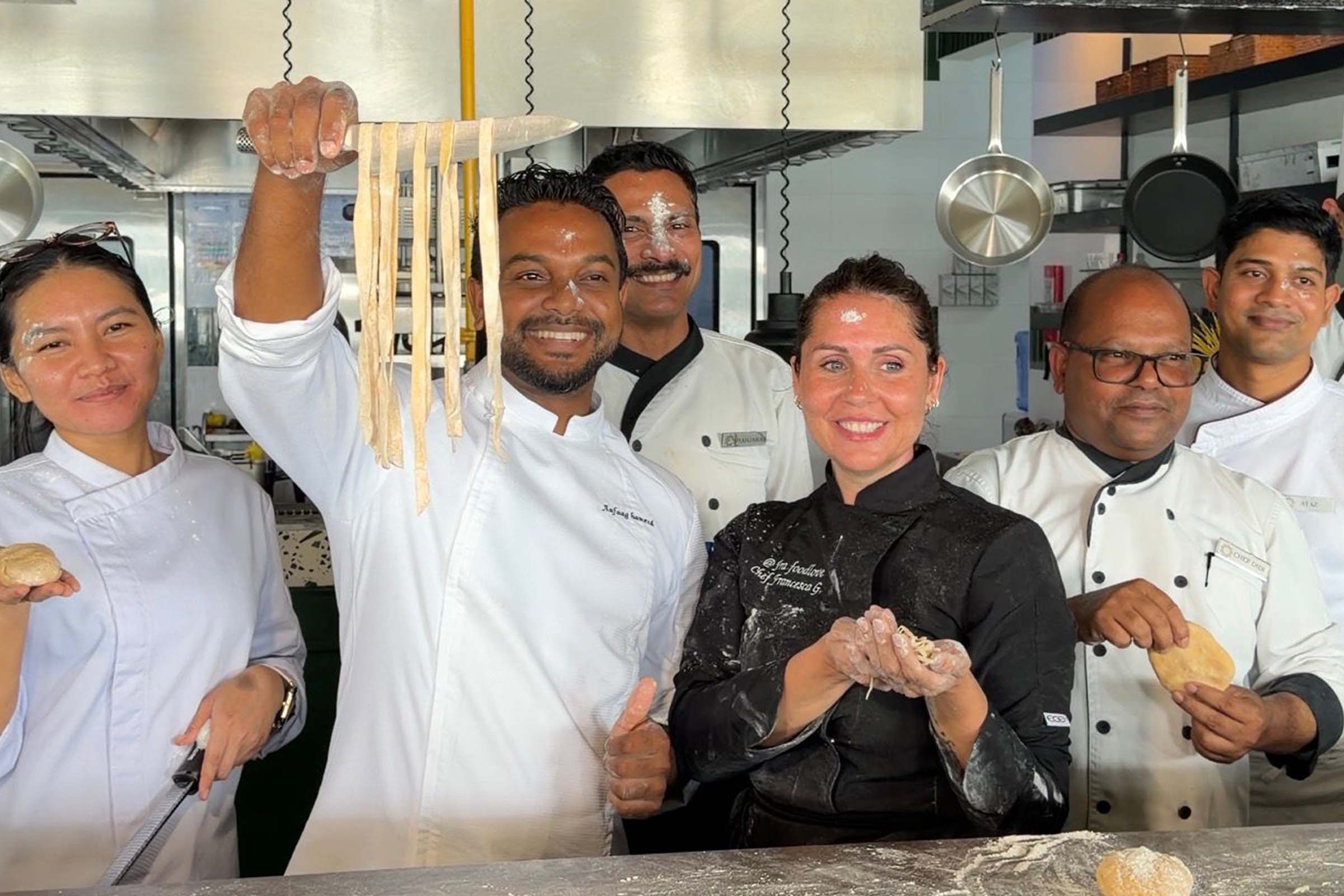 Italian Chef Francesca Gambacorta At Sun Siyam Olhuveli Maldives