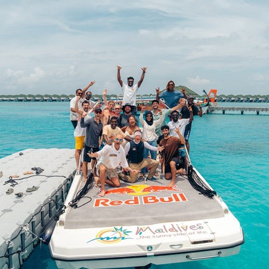 Redbull Parasailing Event At Siyam World Maldives