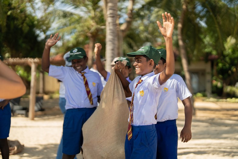 Sun Siyam Pasikudah beach cleanup