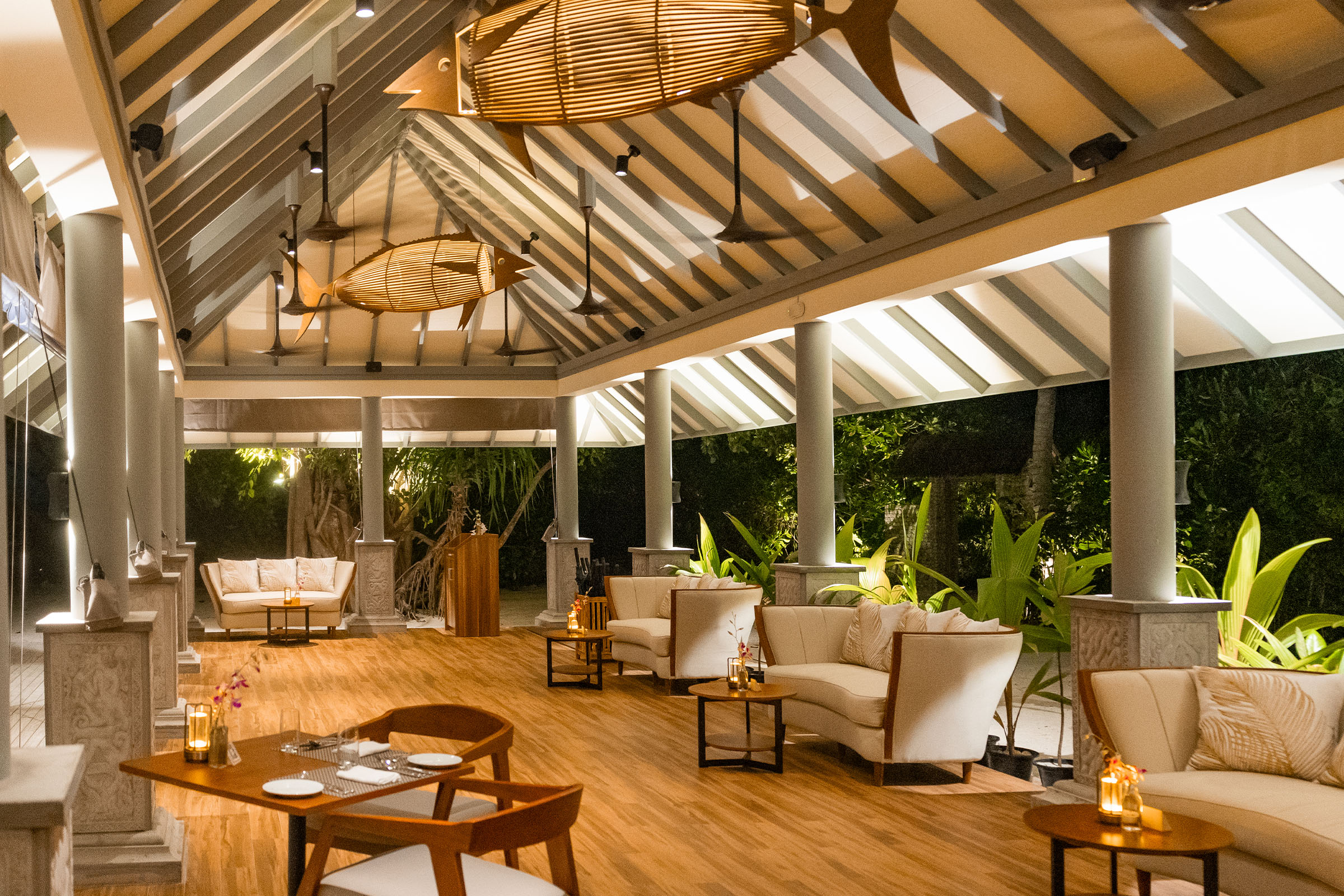 Kaage Maldivian Restaurant View