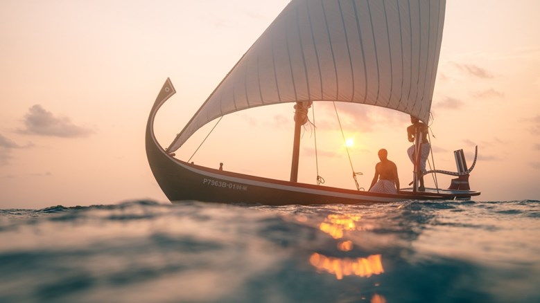 Traditional Maldivian Dhoni