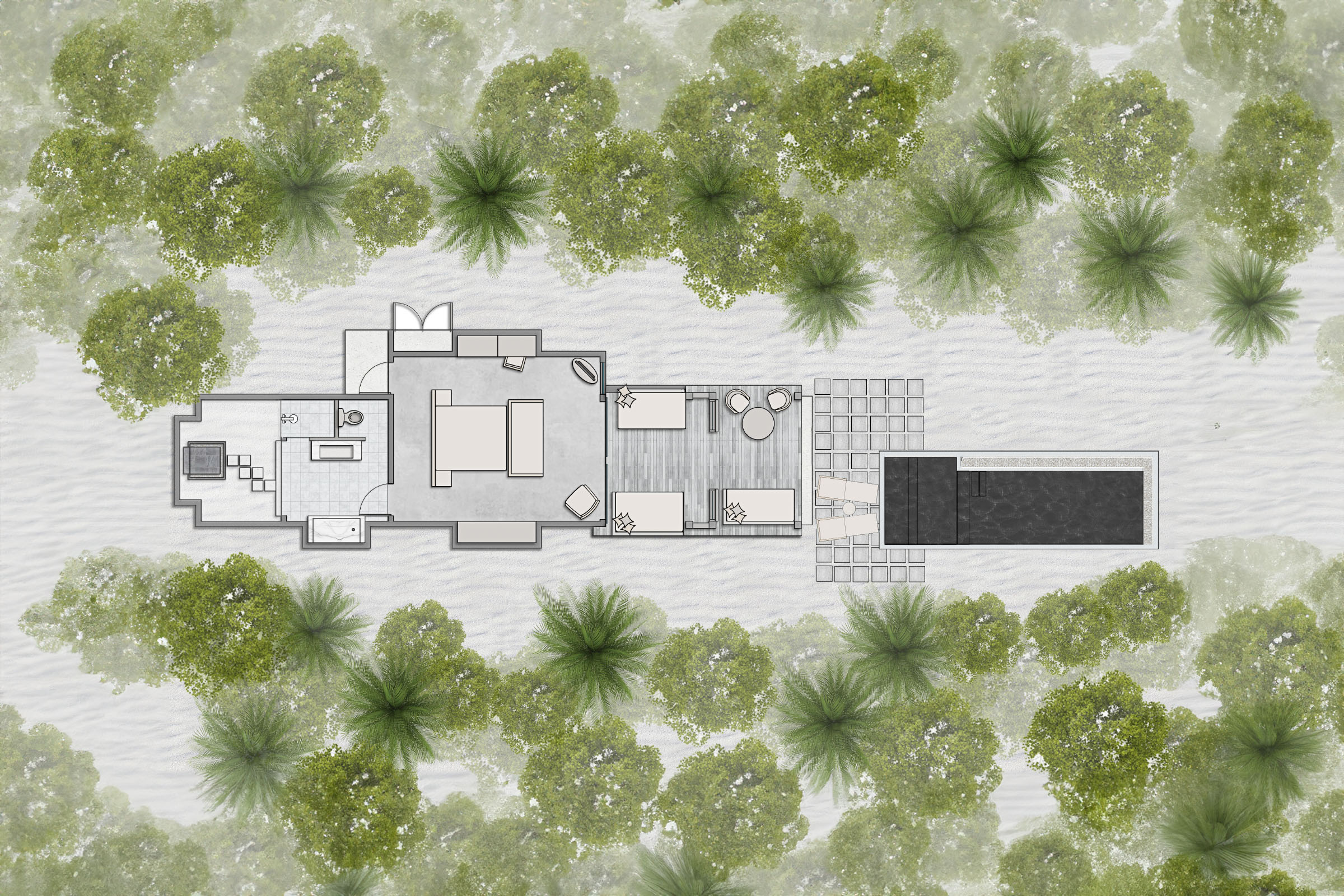Beach Suite With Pool