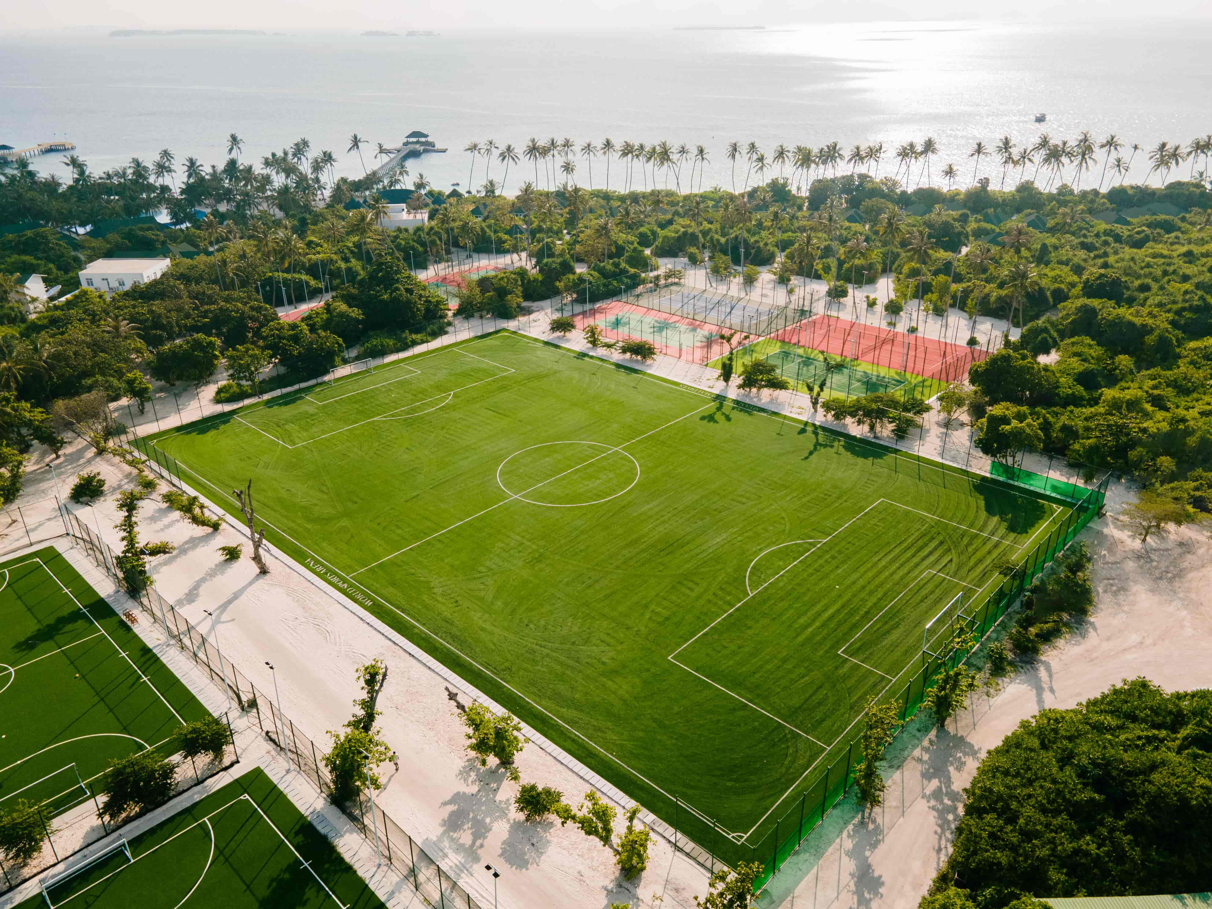 World Sports Arena Football Field Min