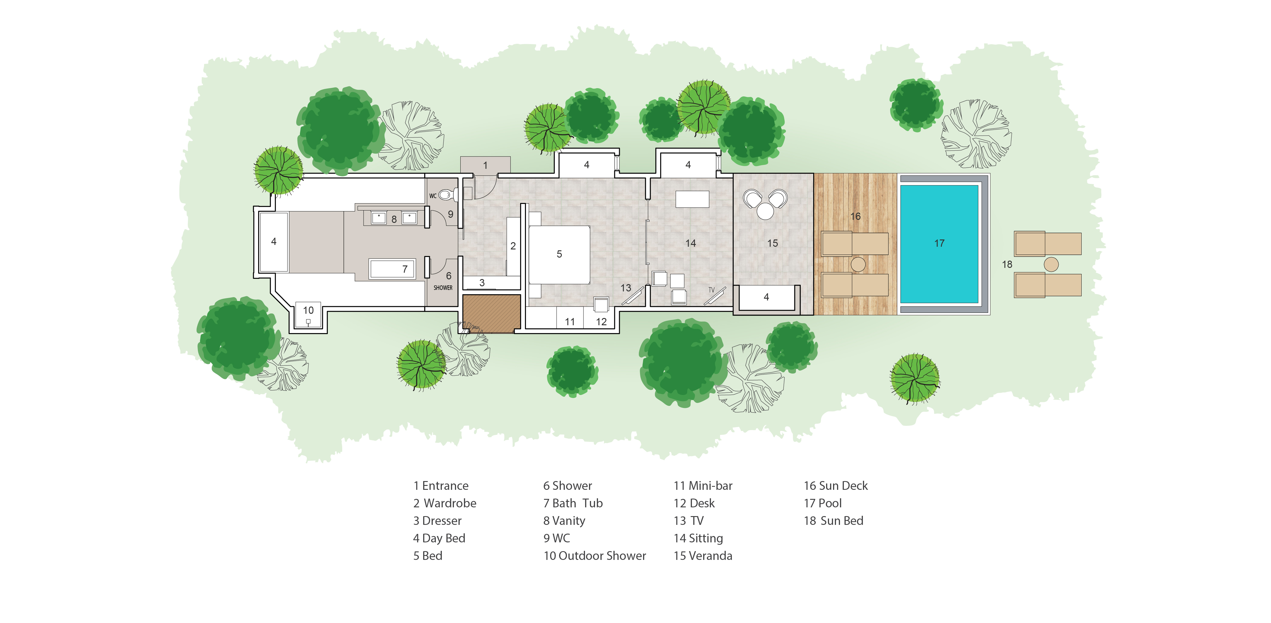 Family Suite With Pool Sun Siyam Iru Veli 01
