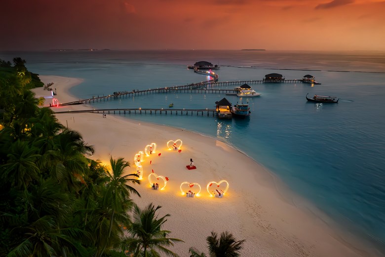 Valentine Dinner Sun Siyam Iru Fushi