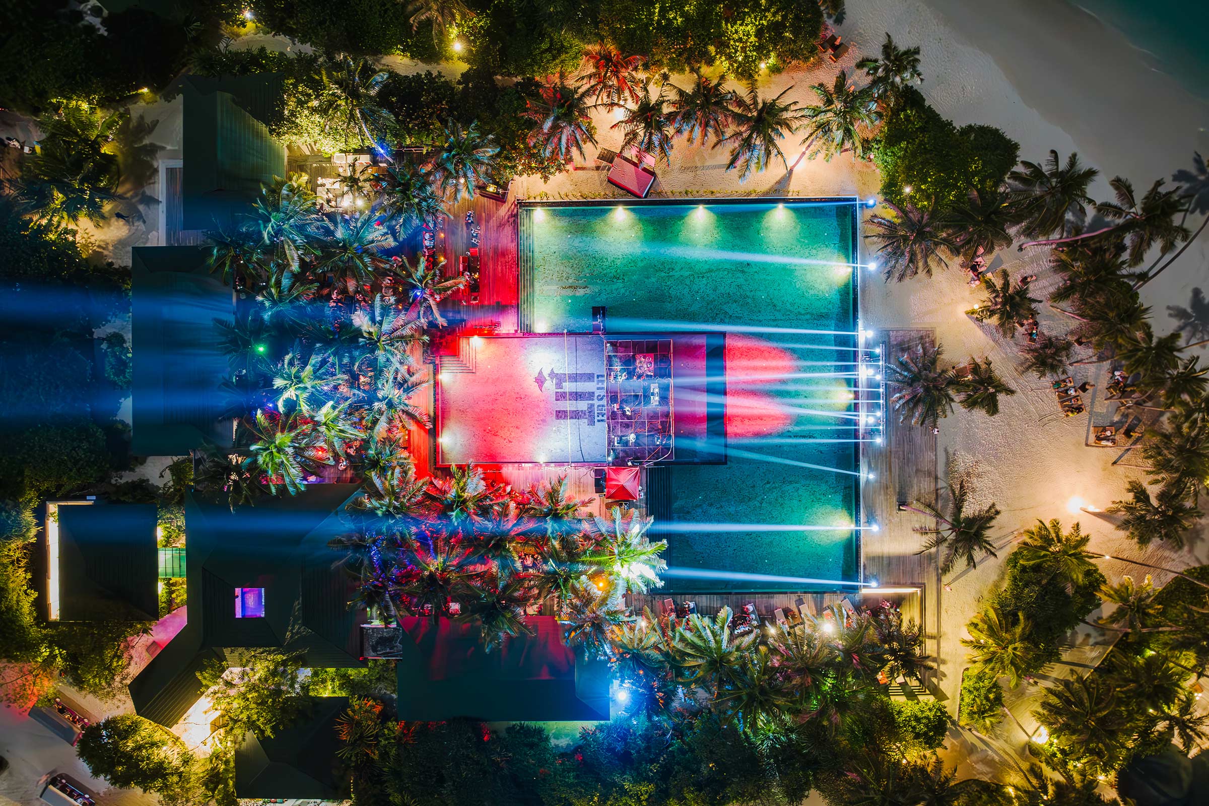 Siyam World Birthday Bash Drone Photos 7