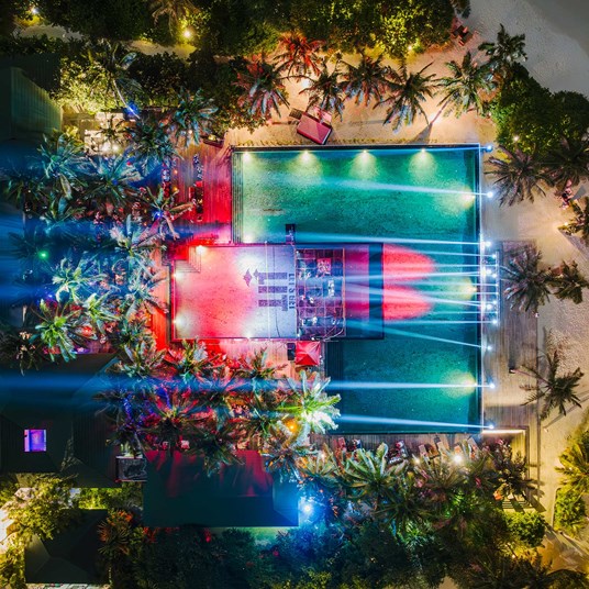 Siyam World Birthday Bash Drone Photos 7