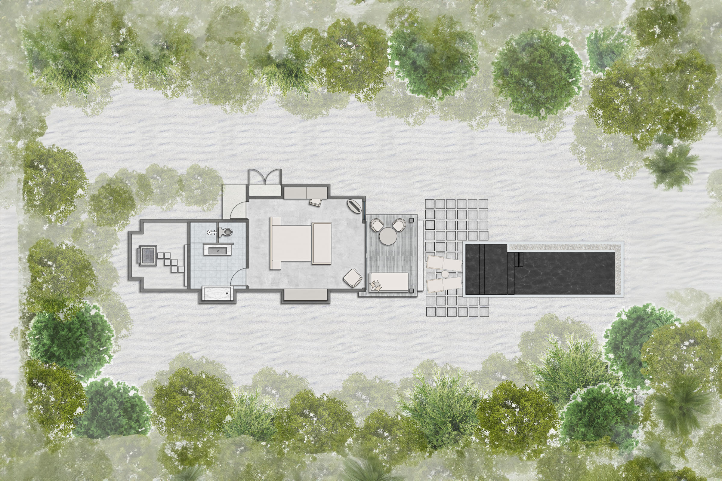 Pool Beach Villa