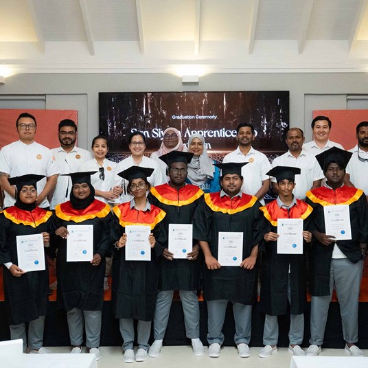 Apprenticeship Programme First Graduates At Siyam World Maldives