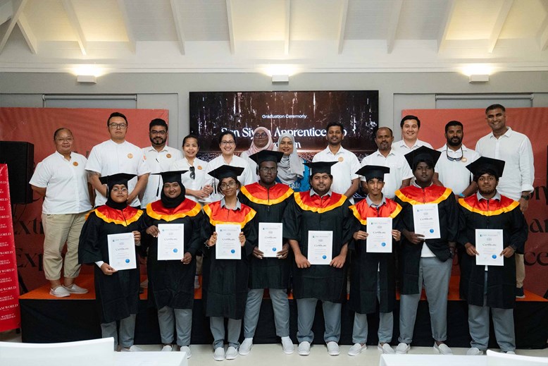 Sun Siyam Recognises First Apprenticeship Graduates
