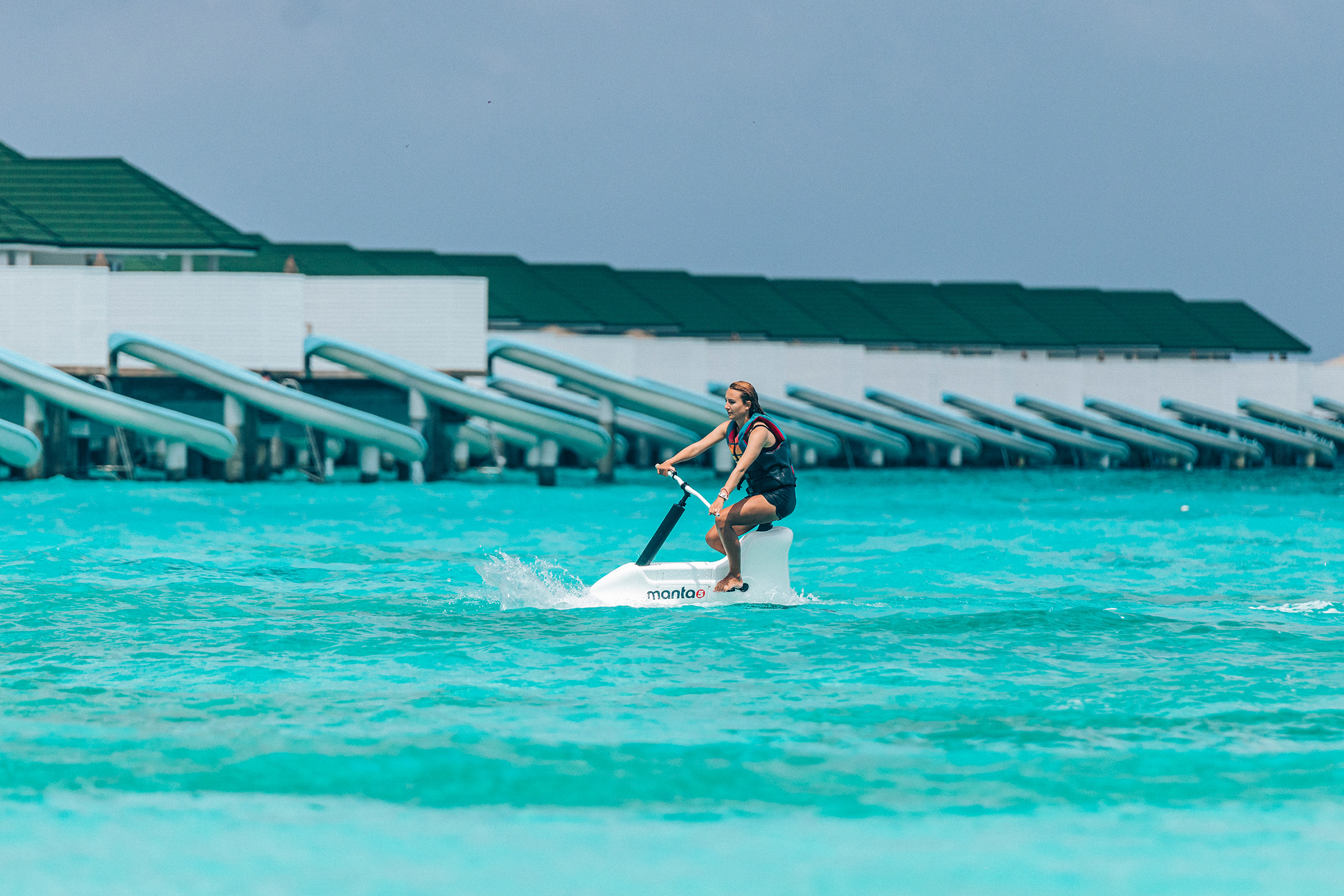 Hydrofoil E Bike At Siyam World 8