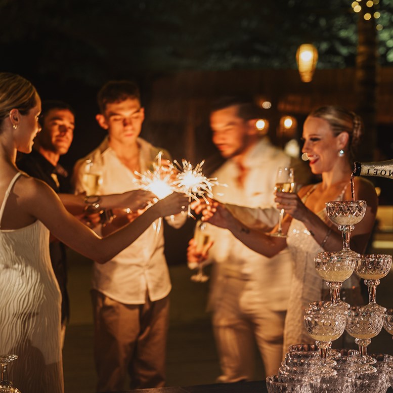 Each moment of celebration
