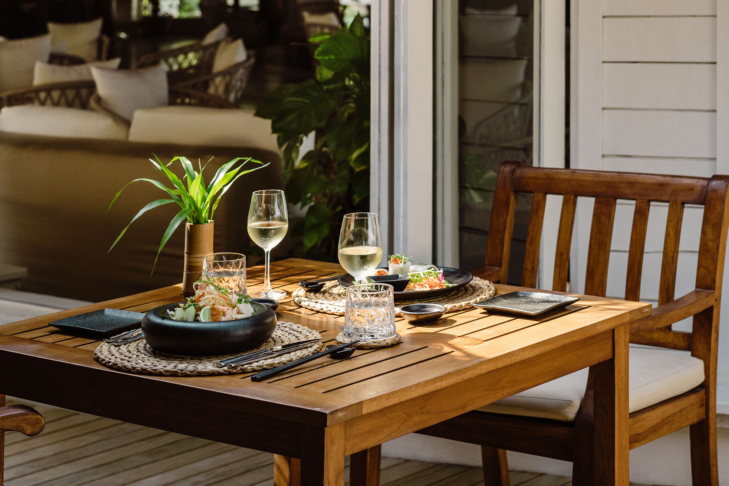 Bamboo Lunch At Iru Fushi 1