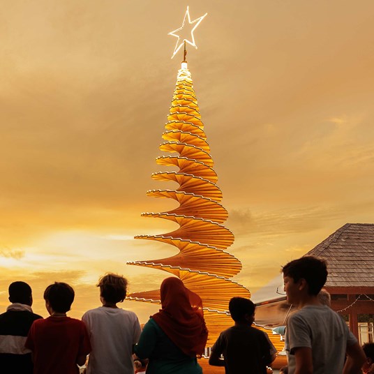 Olhuveli Christmas Tree Lighting 3