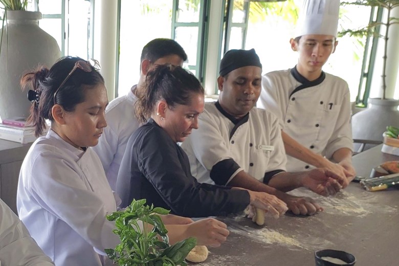Italian Chef Francesca Gambacorta At Sun Siyam Olhuveli Maldives
